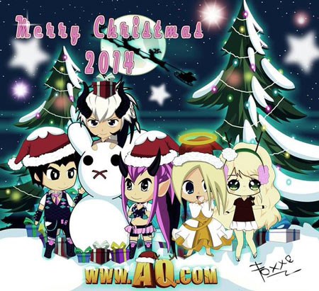 F o x x e-and-Ek a-holiday-christmas-art-contest-online-mmo-adventure-quest-worlds
